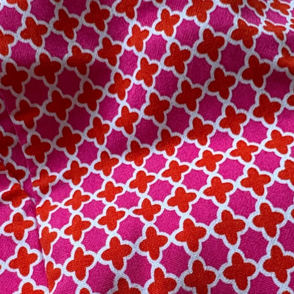 Pink Geometric Pattern Pants - Picture 2 of 5